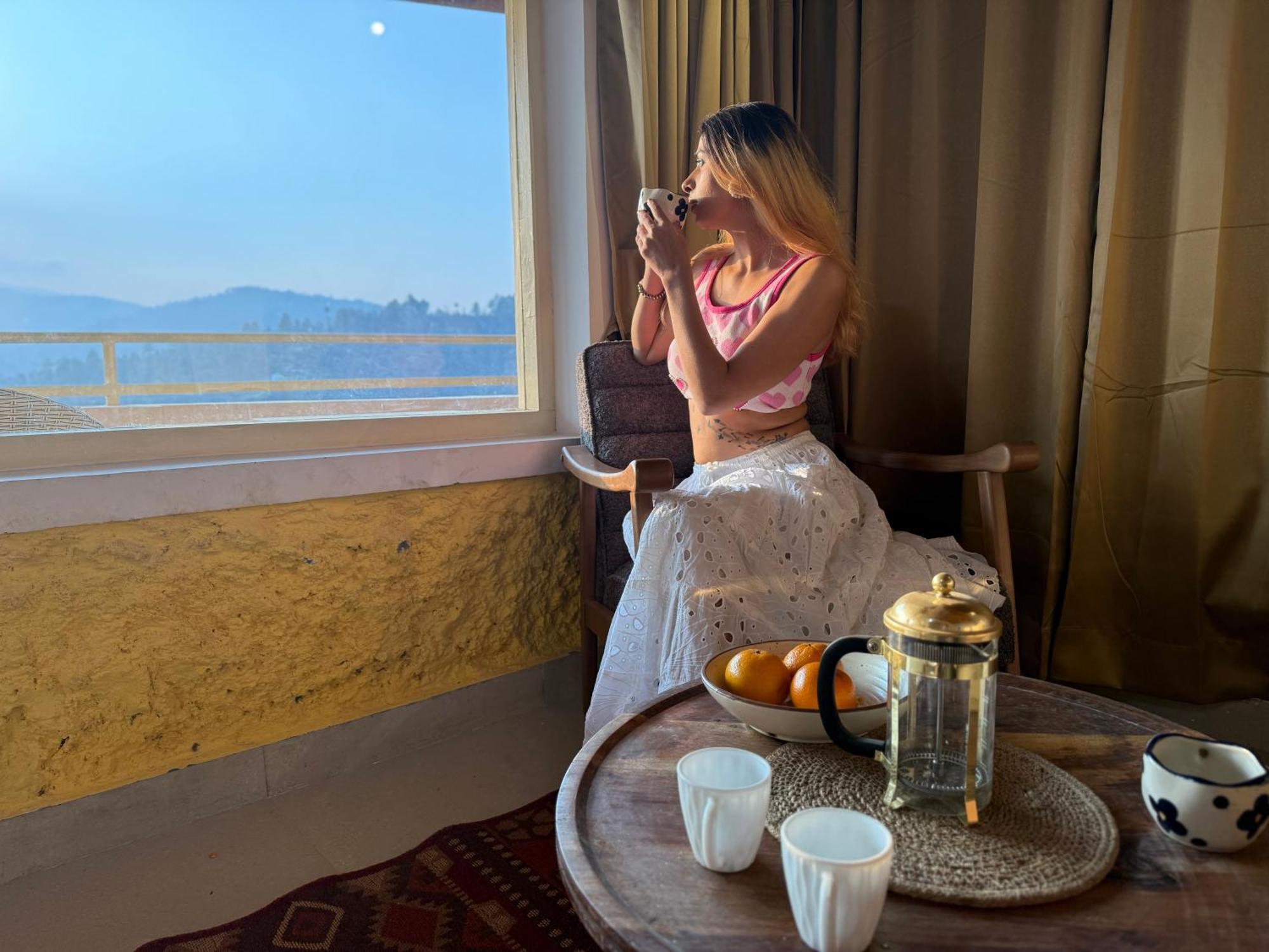 Nazaara -Thhpsociety - Mukteshwar - Witness The View From Your Bed Εξωτερικό φωτογραφία